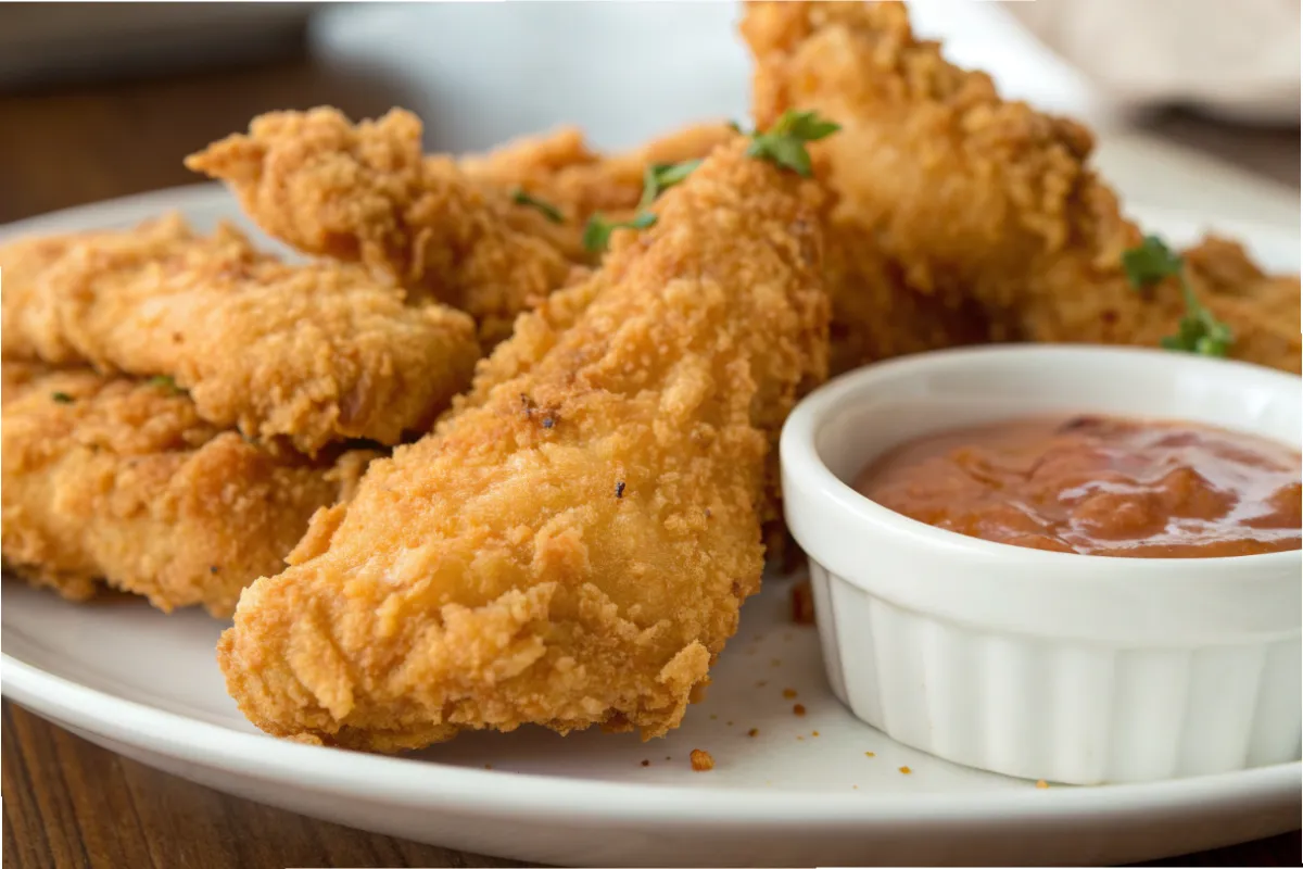Crispy Homemade Chicken Tenders: Golden and Chef Approved