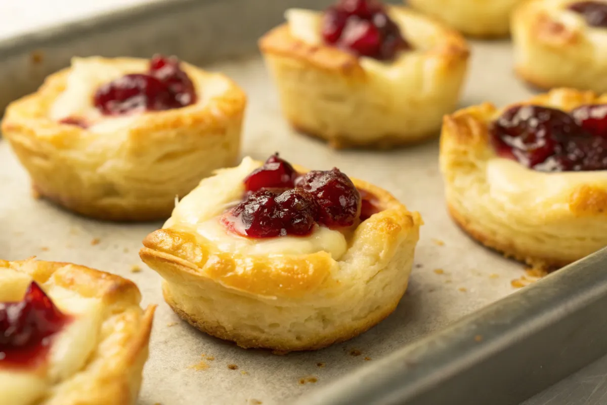 Cranberry Brie Bites Recipe