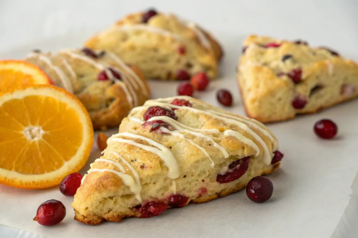 The Best Small-Batch Cranberry Orange Scones for a Festive Morning