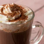 french hot chocolate with whipped cream