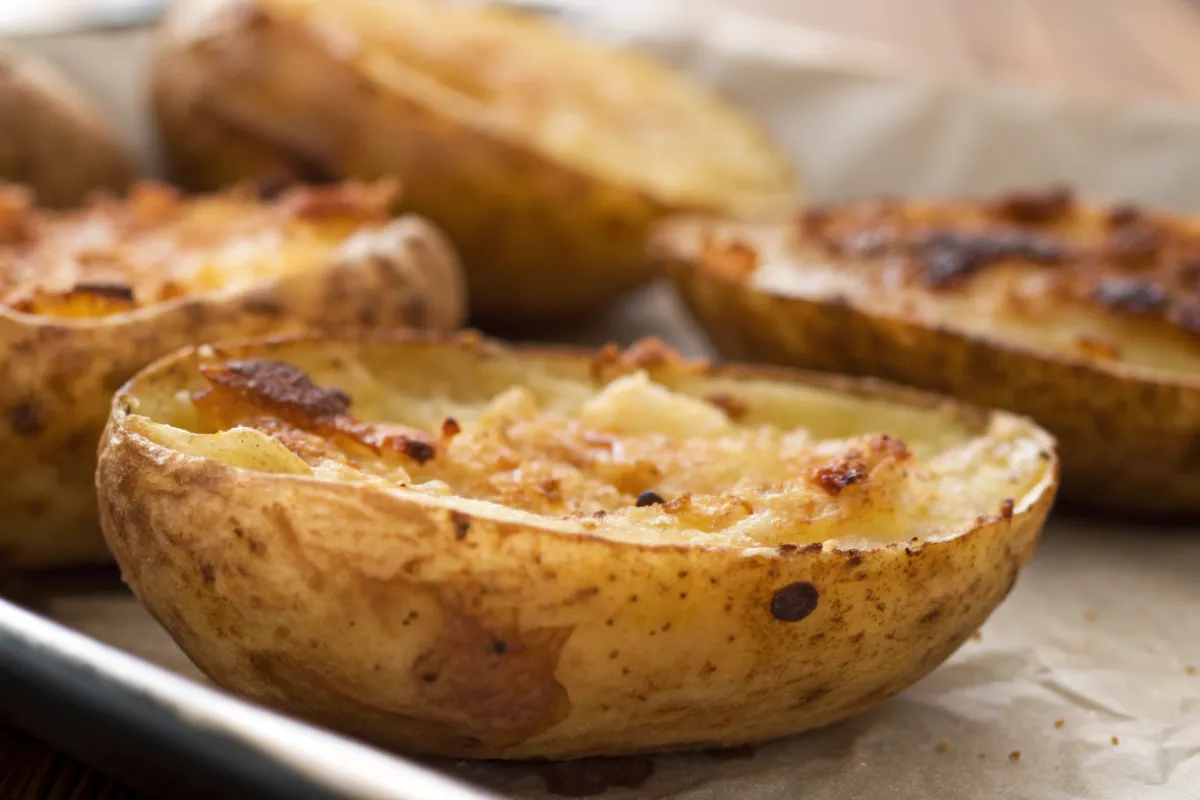 Easy Make-Ahead Loaded Potato Skins Recipe
