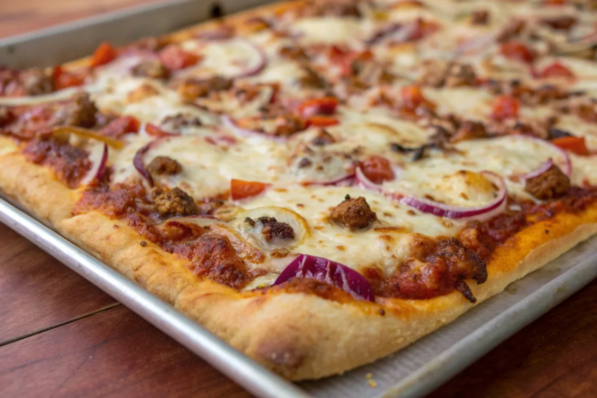 Sheet Pan Pizza Recipe
