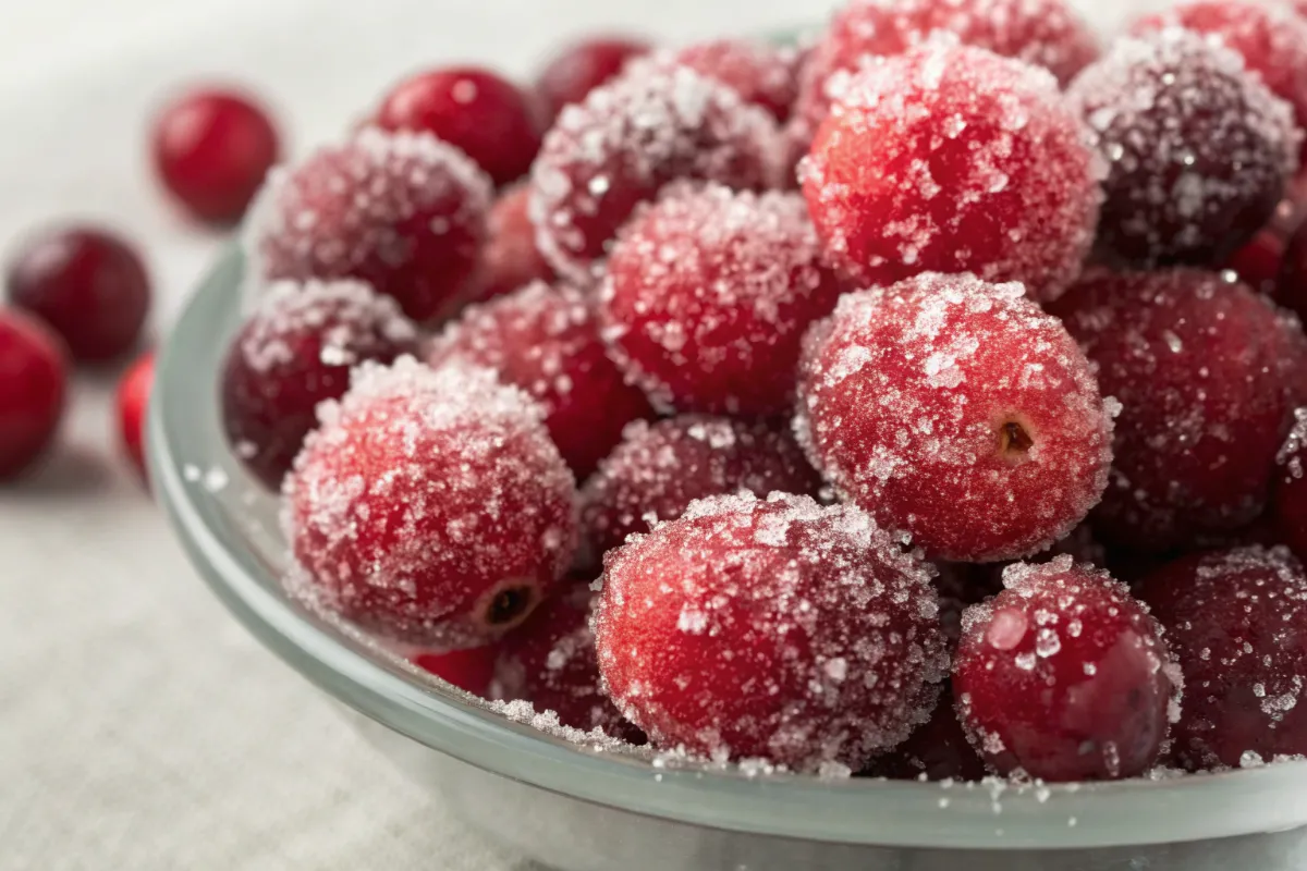 The Best Sugared Cranberries Recipe: Sparkling Holiday Gems