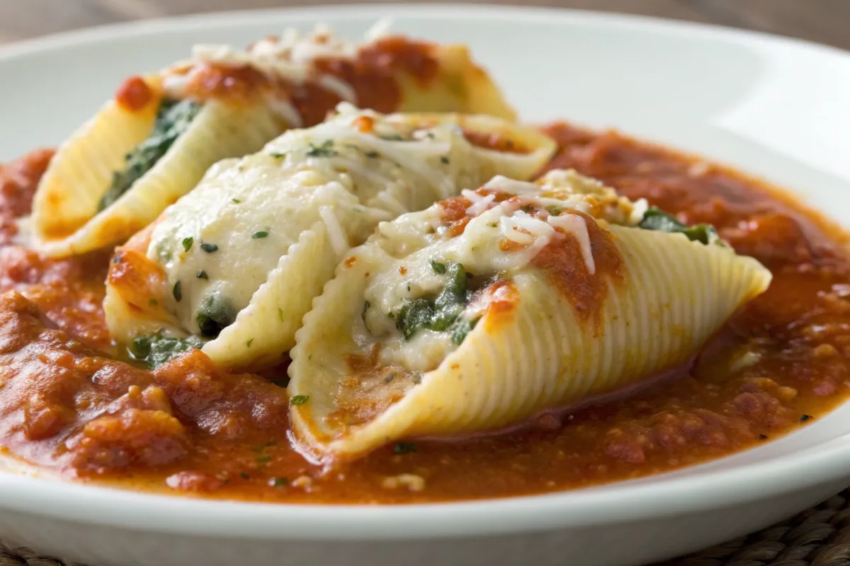 Cottage Cheese Stuffed Shells Recipe
