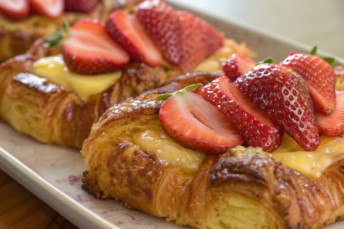Croissant French Toast Bake Recipe