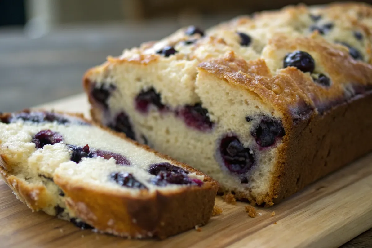 The Ultimate Moist Blueberry Cream Cheese Loaf for Brunch