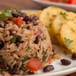 Gallo pinto recipe with seasoned rice and beans served as a comforting meal, paired with simple sides and inspired by flavors often enjoyed with lump crab recipes or crab stew dishes.