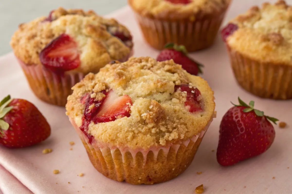 Strawberry Muffins Recipe
