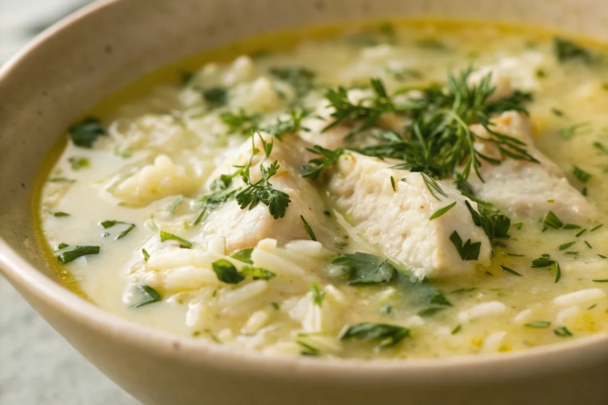 Greek Lemon Soup Recipe