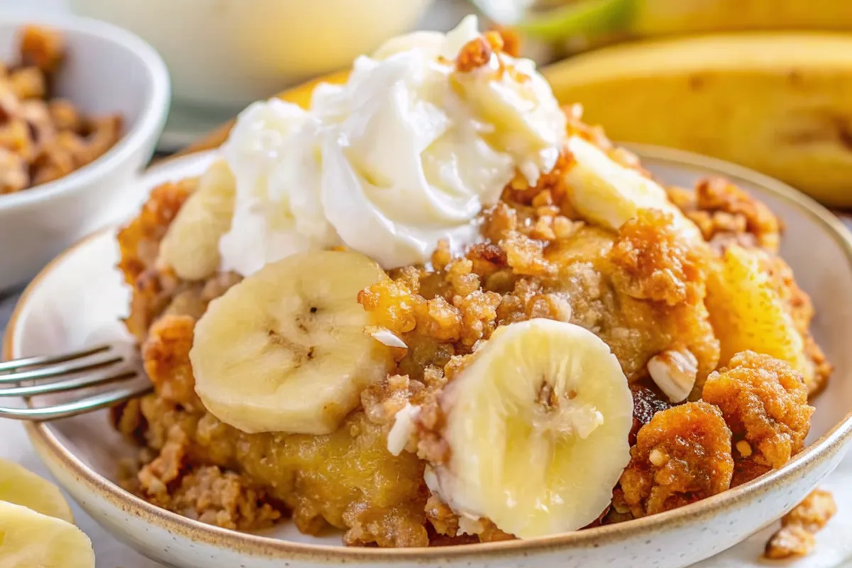 Southern Banana Cobbler Recipe