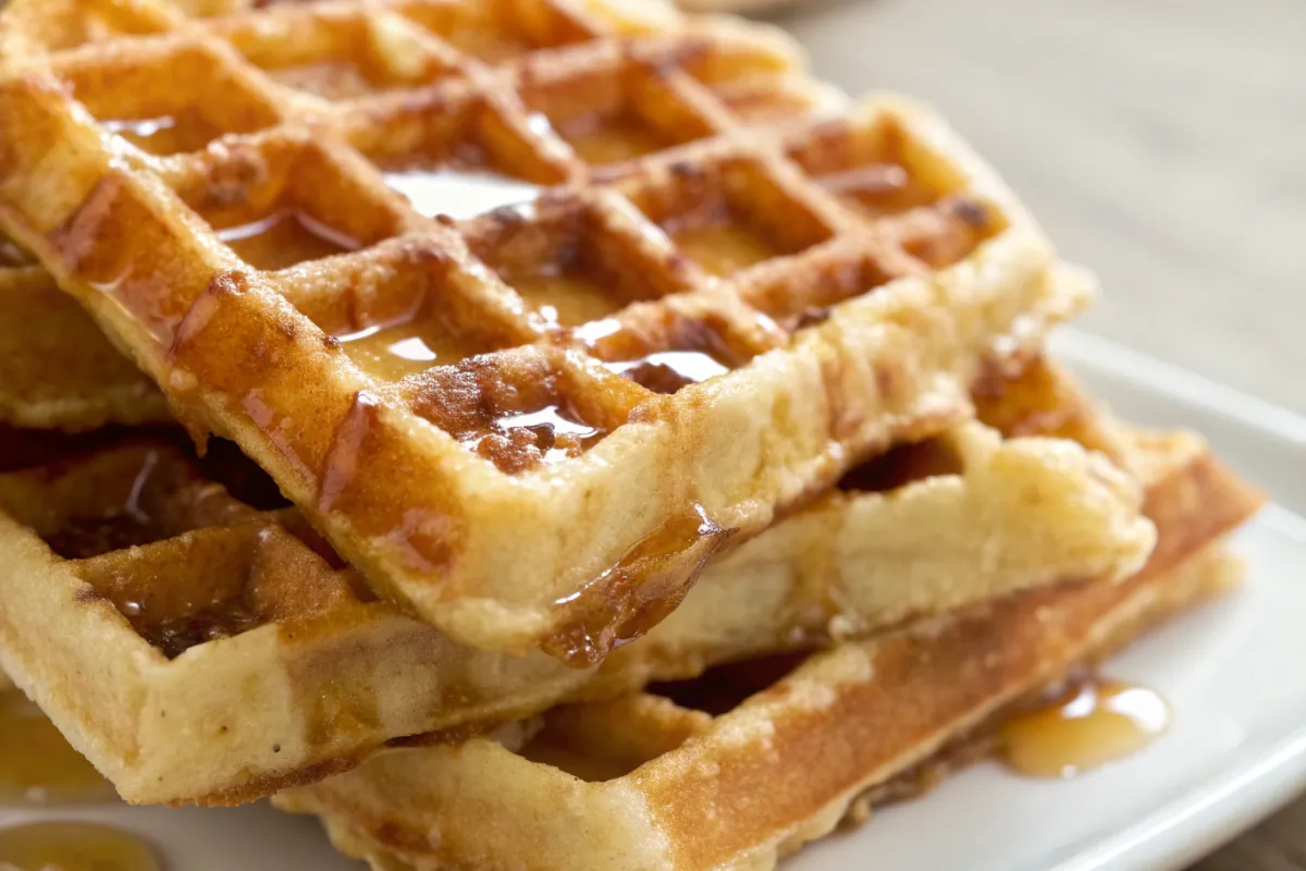 Cottage Cheese Waffles Recipe