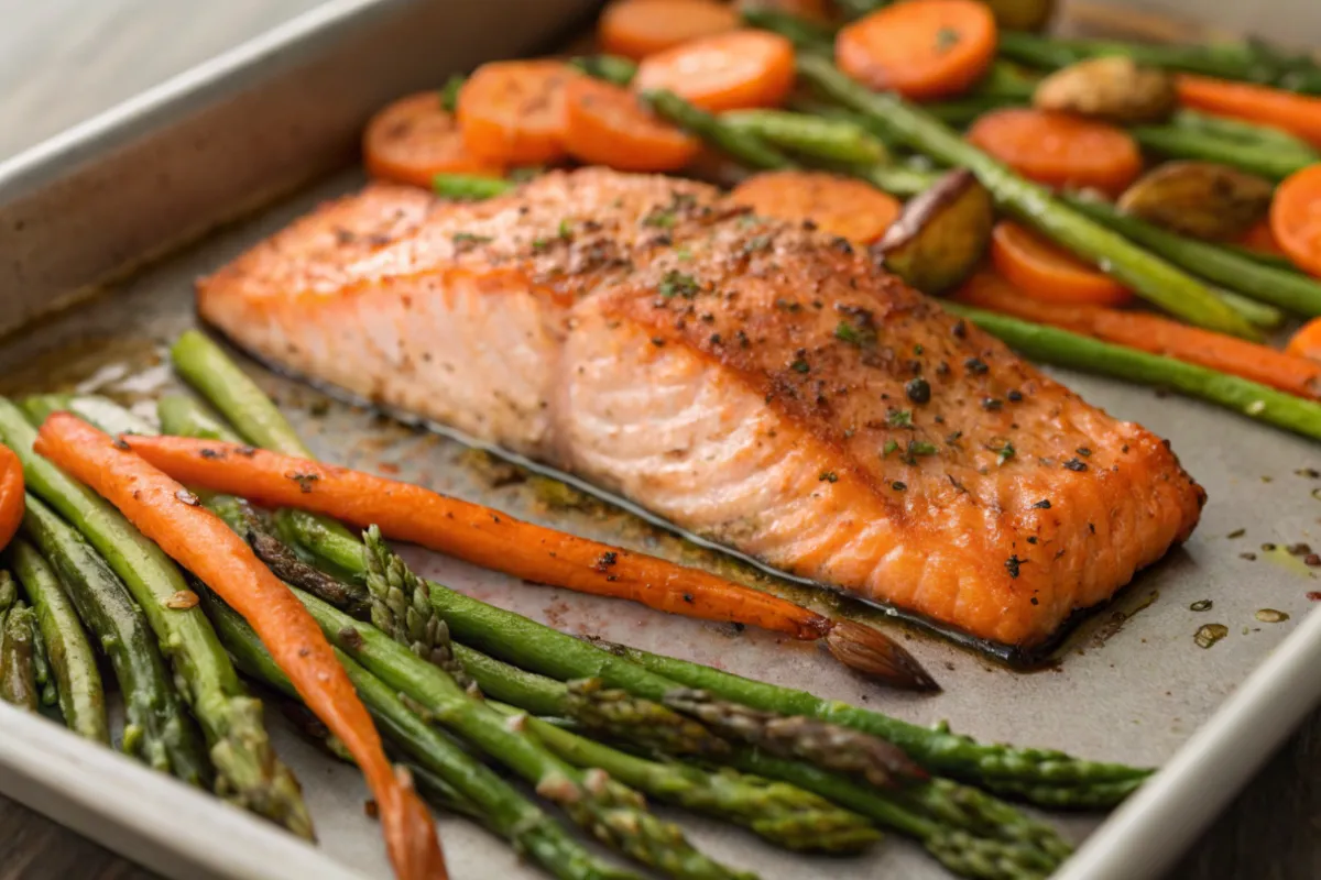 Sheet Pan Salmon Recipe