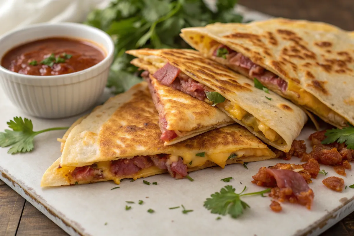 Corned Beef Quesadillas Recipe