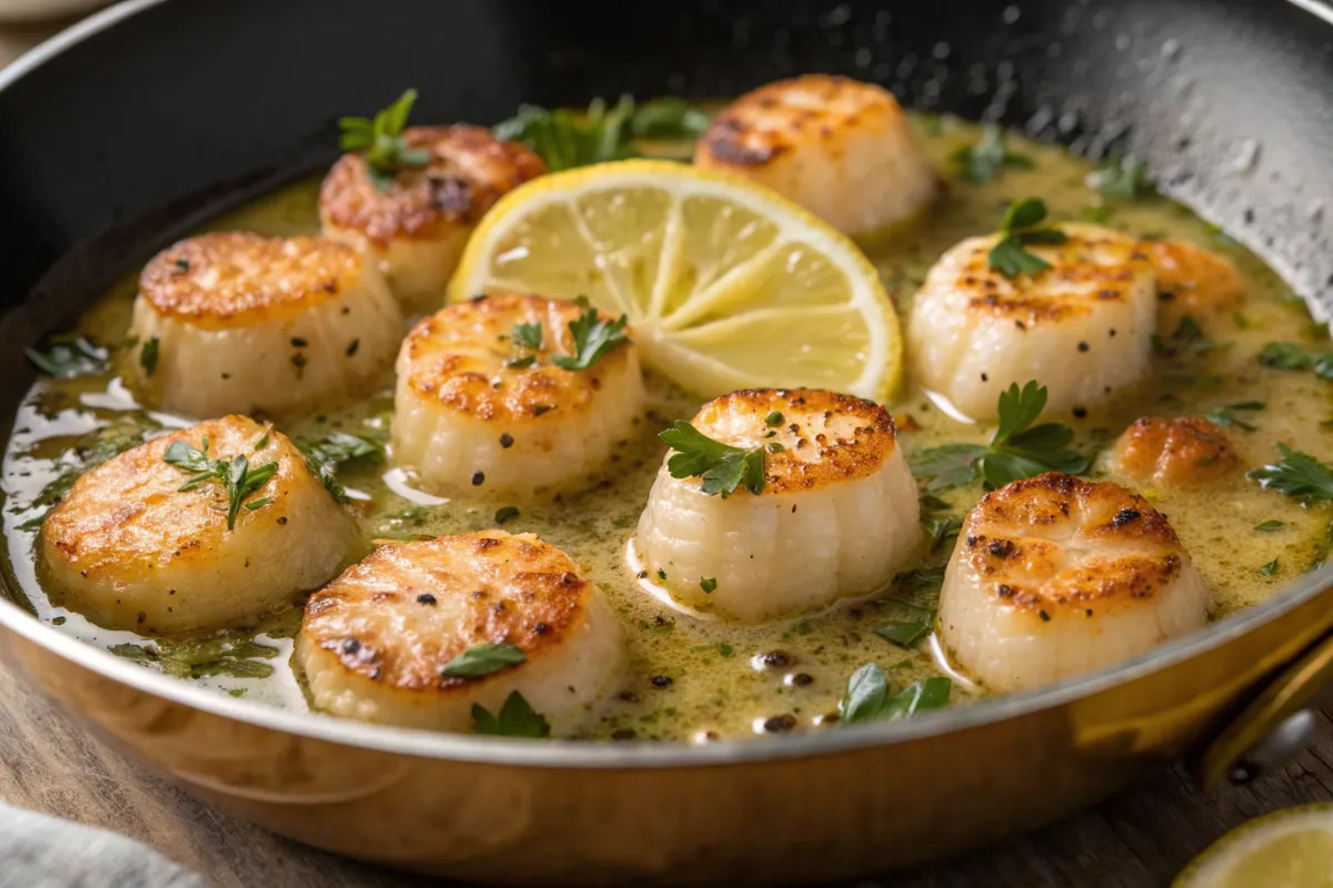 Easy One-Pan Garlic Butter Scallops for Seafood Lovers