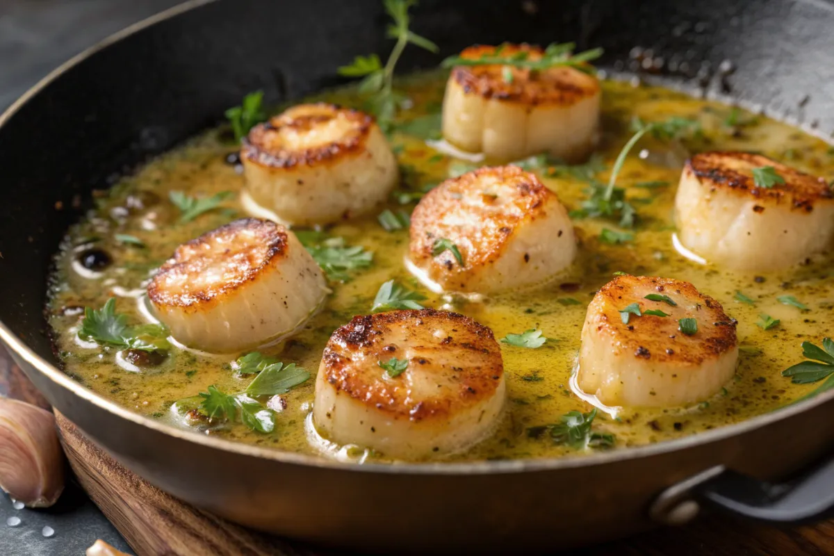 Garlic Butter Scallops Recipe