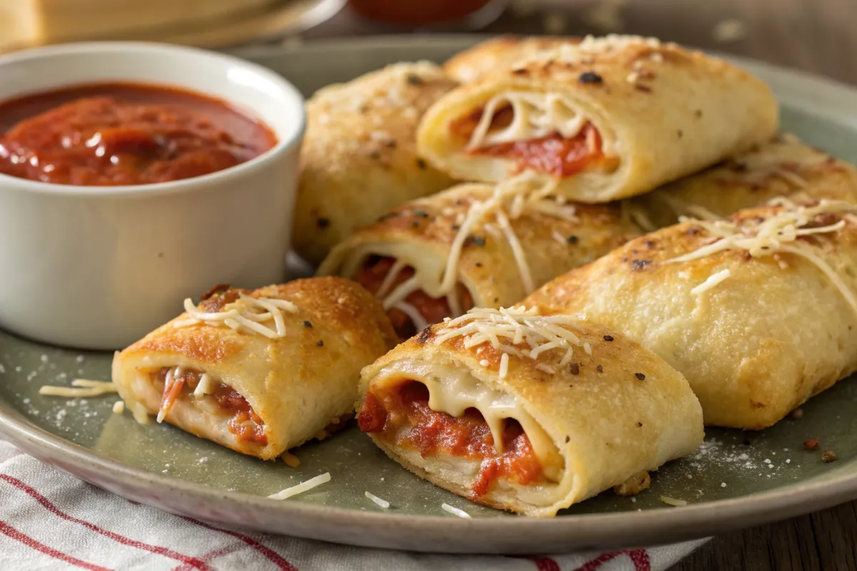Better Than Frozen: Gourmet Homemade Pizza Rolls