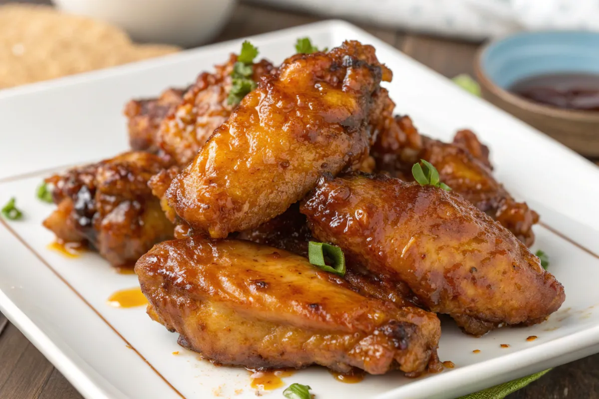 Honey Garlic Wings Recipe