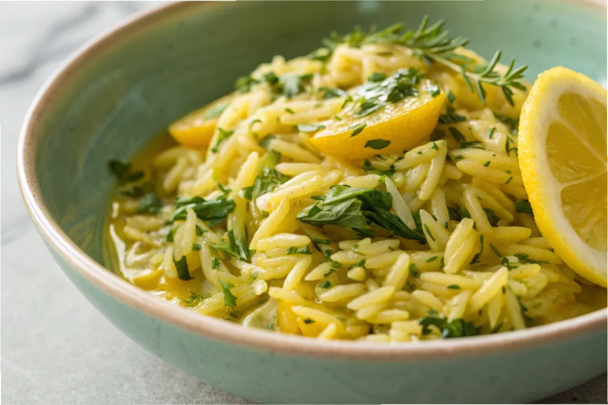 Lemon Orzo Recipe