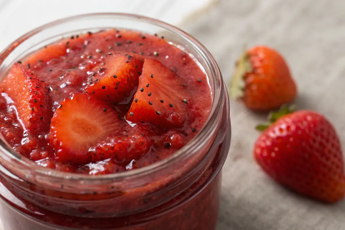 Strawberry Chia Jam Recipe