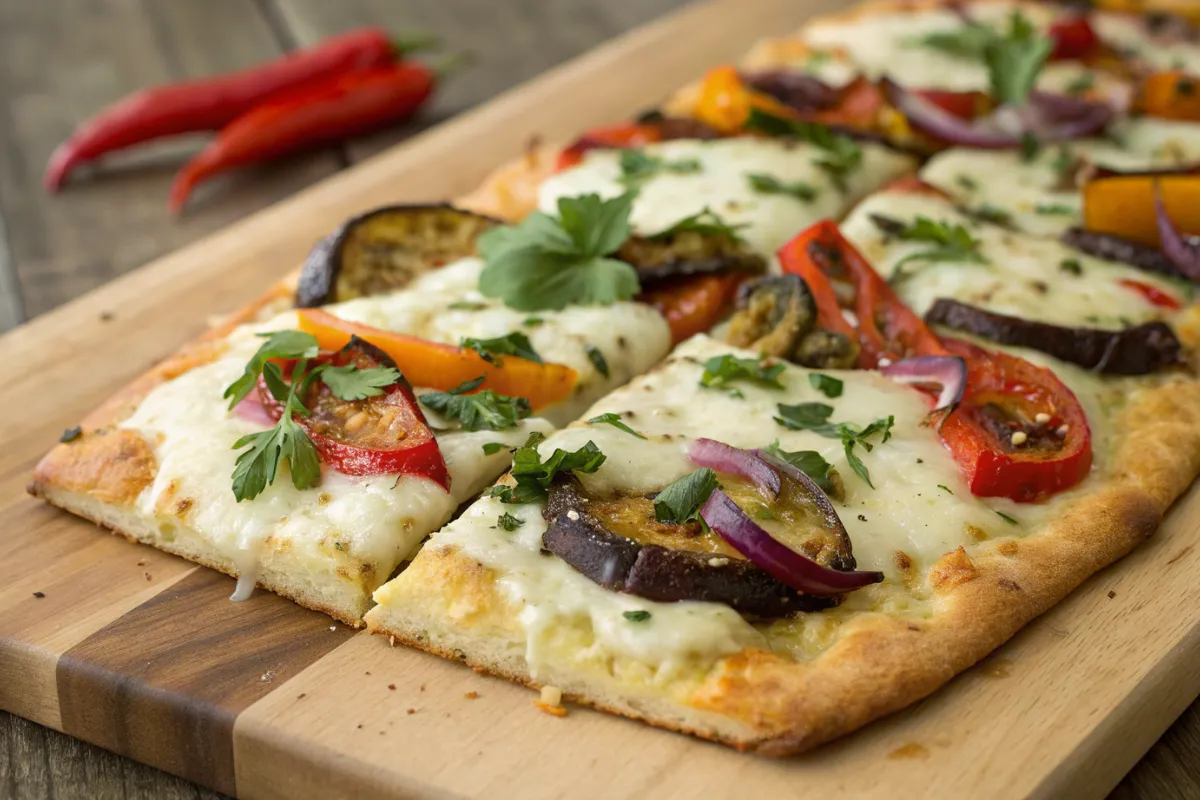 The Ultimate Healthy Veggie Flatbread for Easy Entertaining