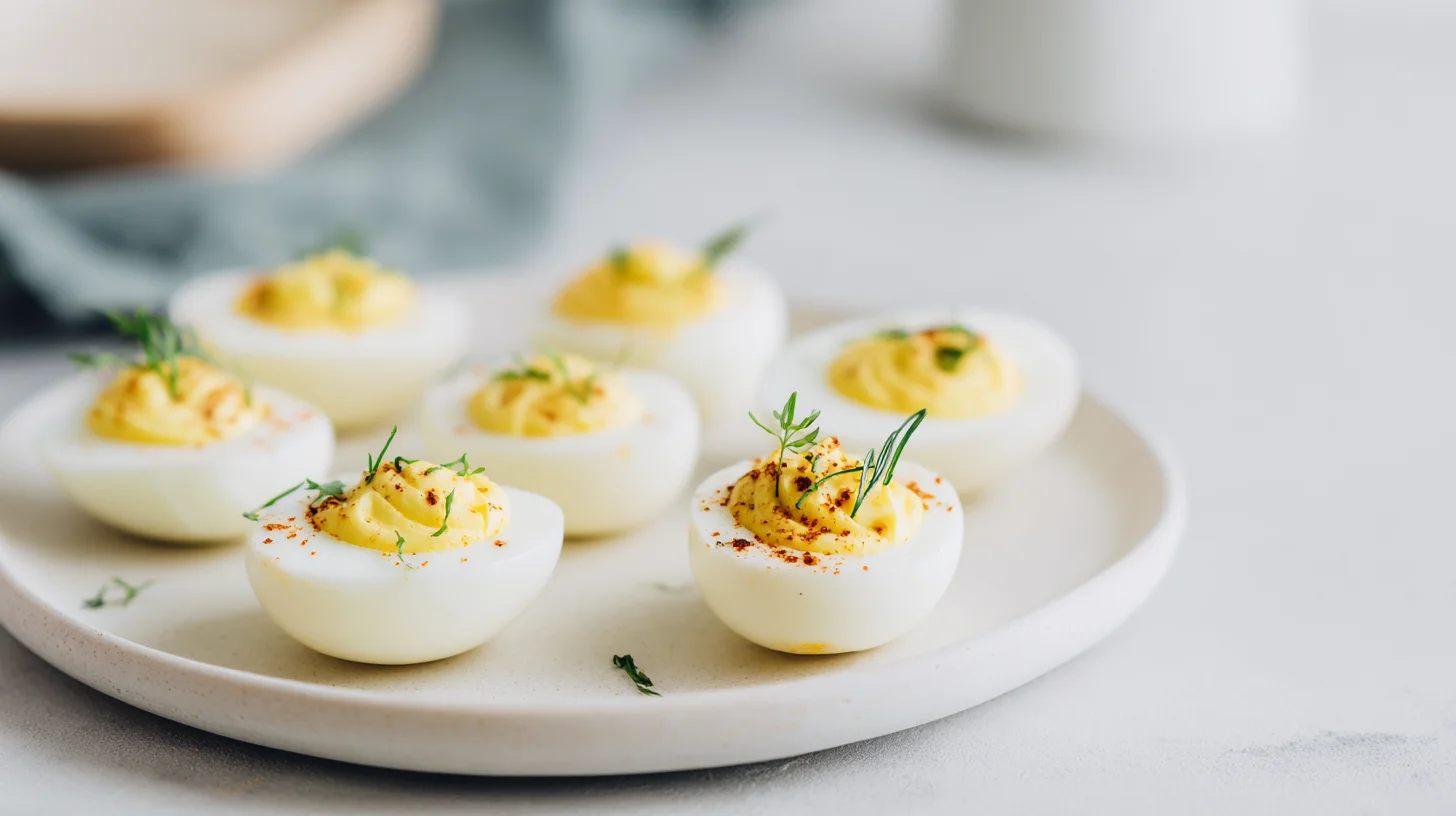 Hard Boiled Eggs Keto Snack
