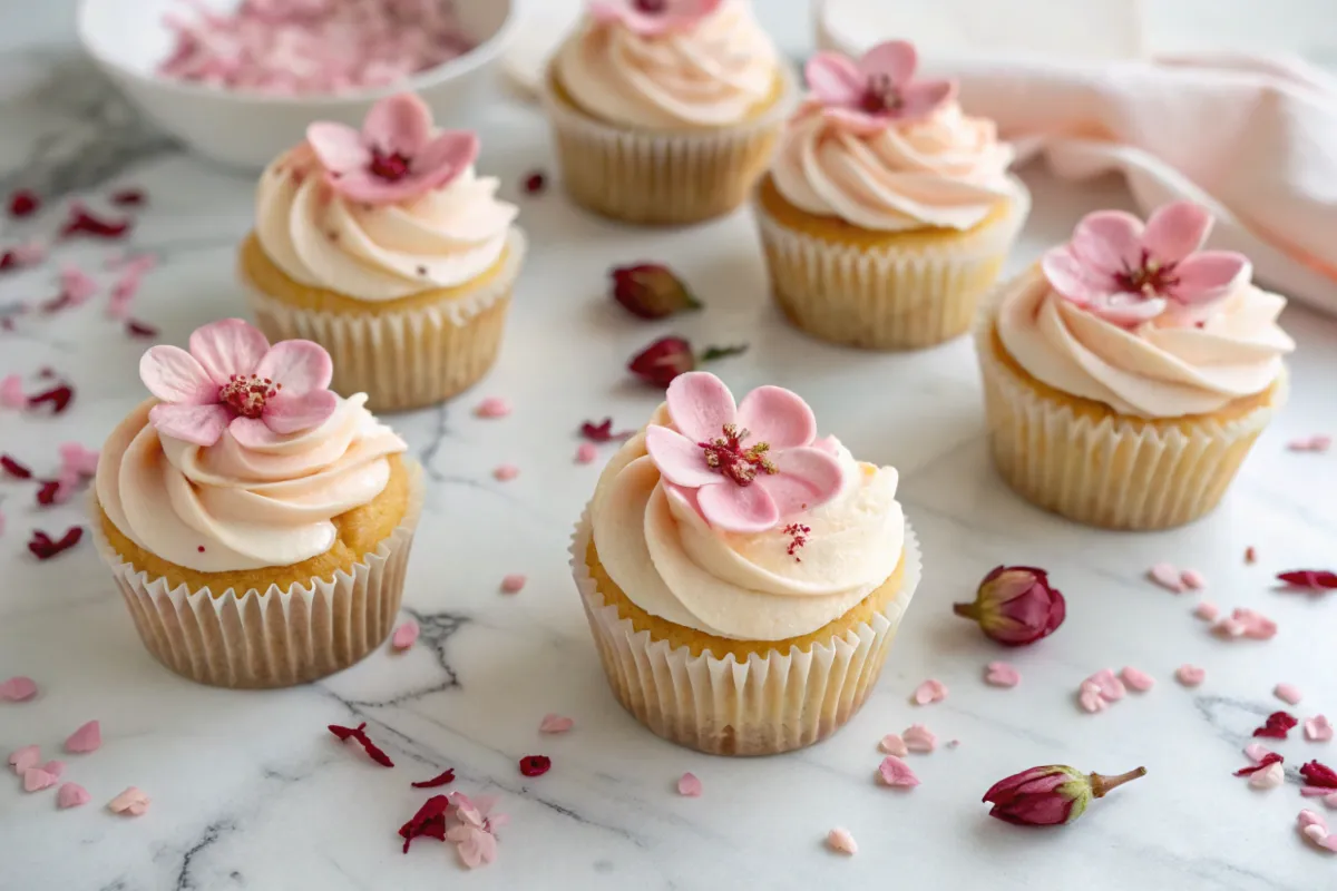 Cherry Blossom Cupcakes Recipe