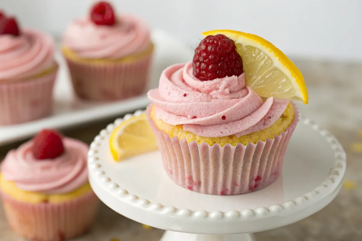 Raspberry Lemon Cupcakes Recipe