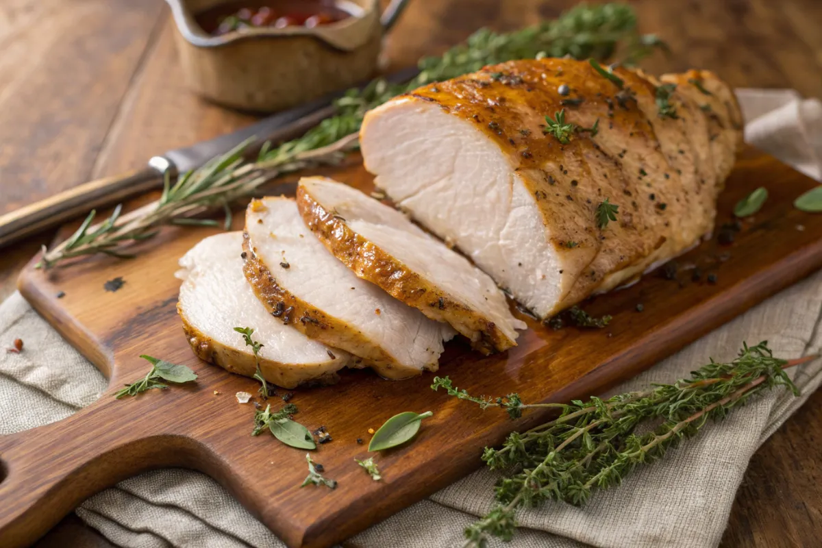 Ultimate Herb Roasted Turkey Breast Recipe: Golden Done in 90 Minutes