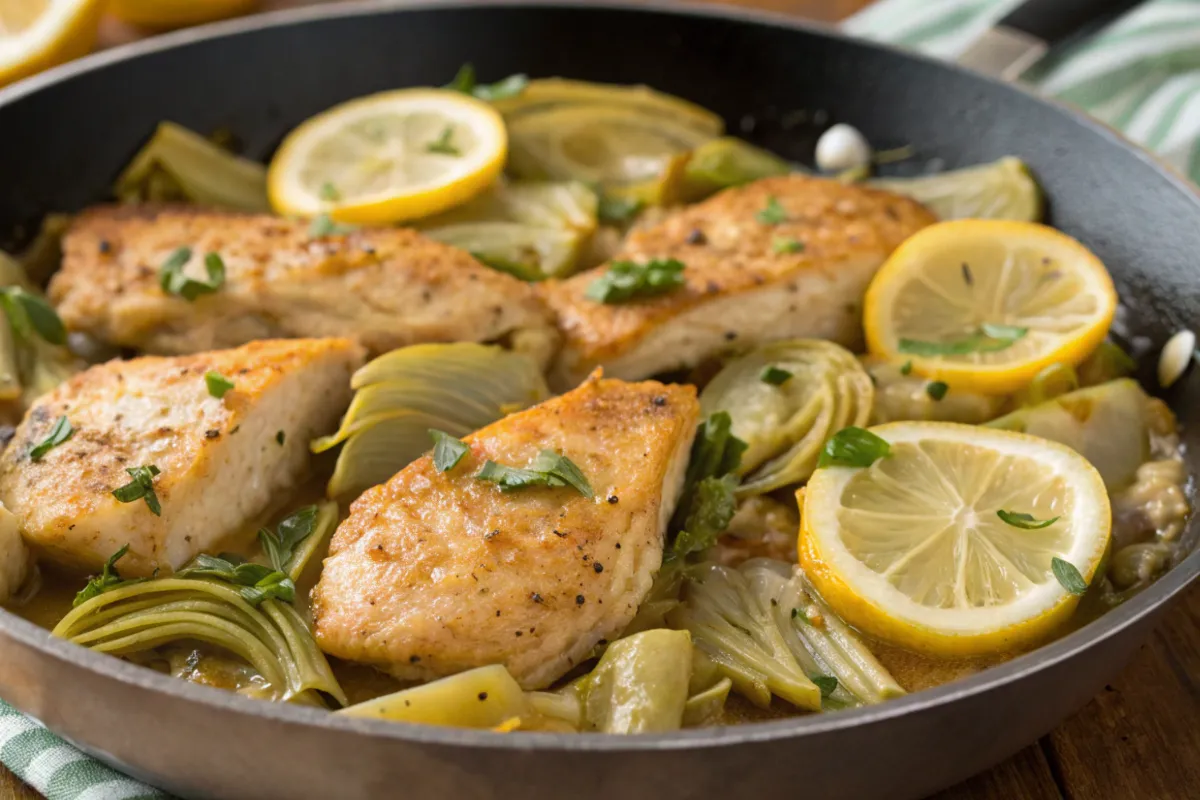 Lemon Artichoke Chicken Skillet: One Pan, Big Flavor, Zero Fuss