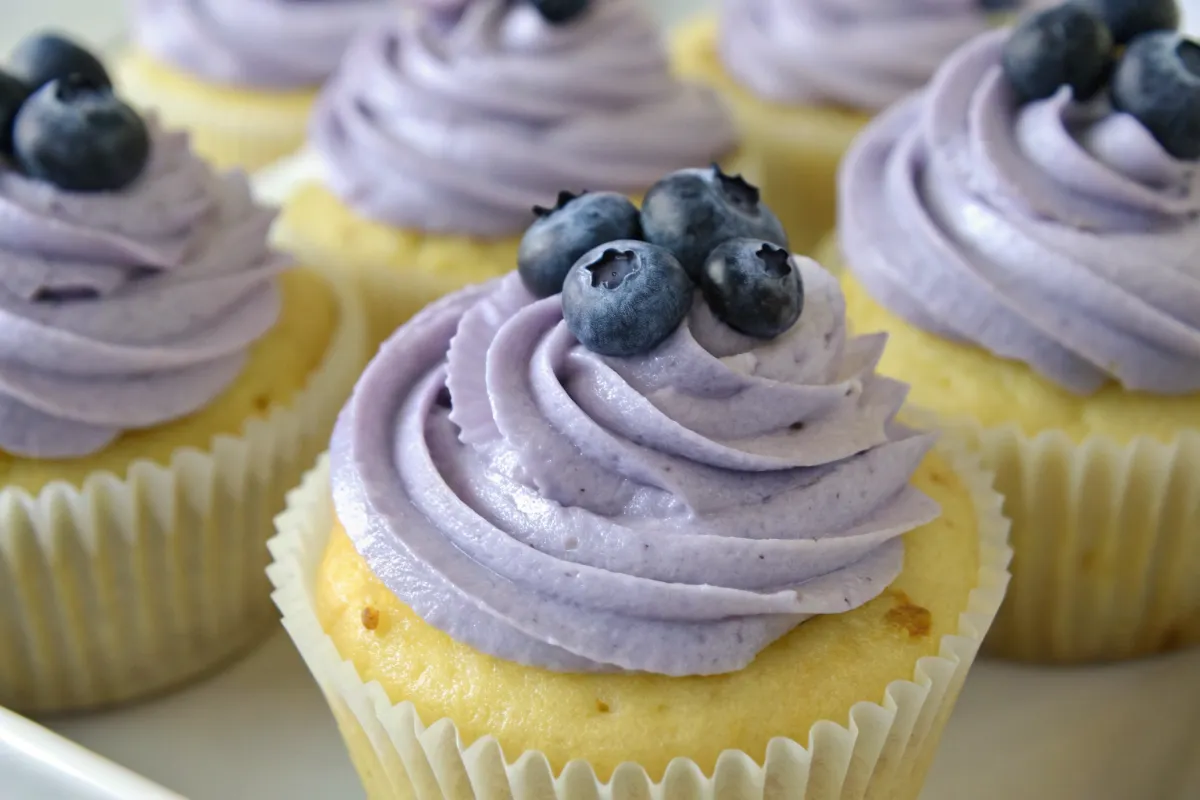 Lemon Blueberry Cupcakes Recipe