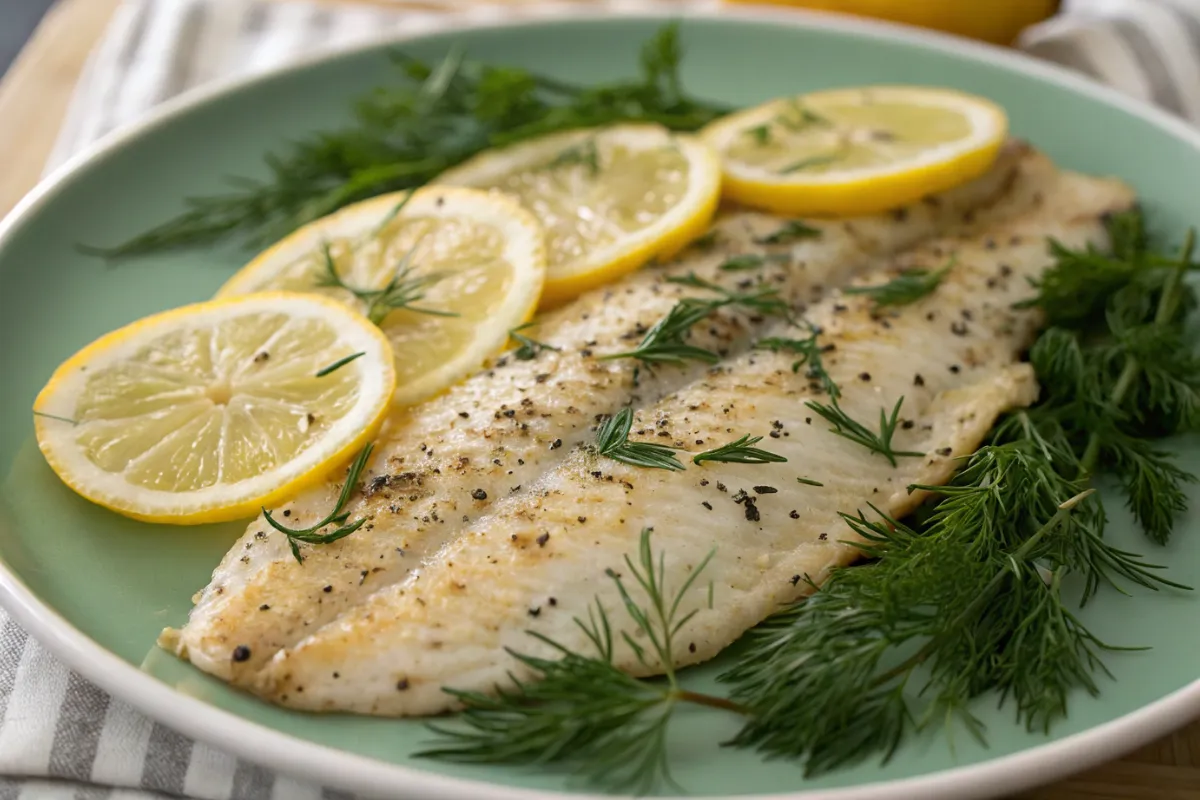 Lemon Dill Baked Tilapia Recipe