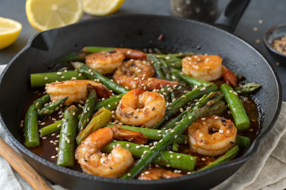 Shrimp and Asparagus Stir Fry Recipe