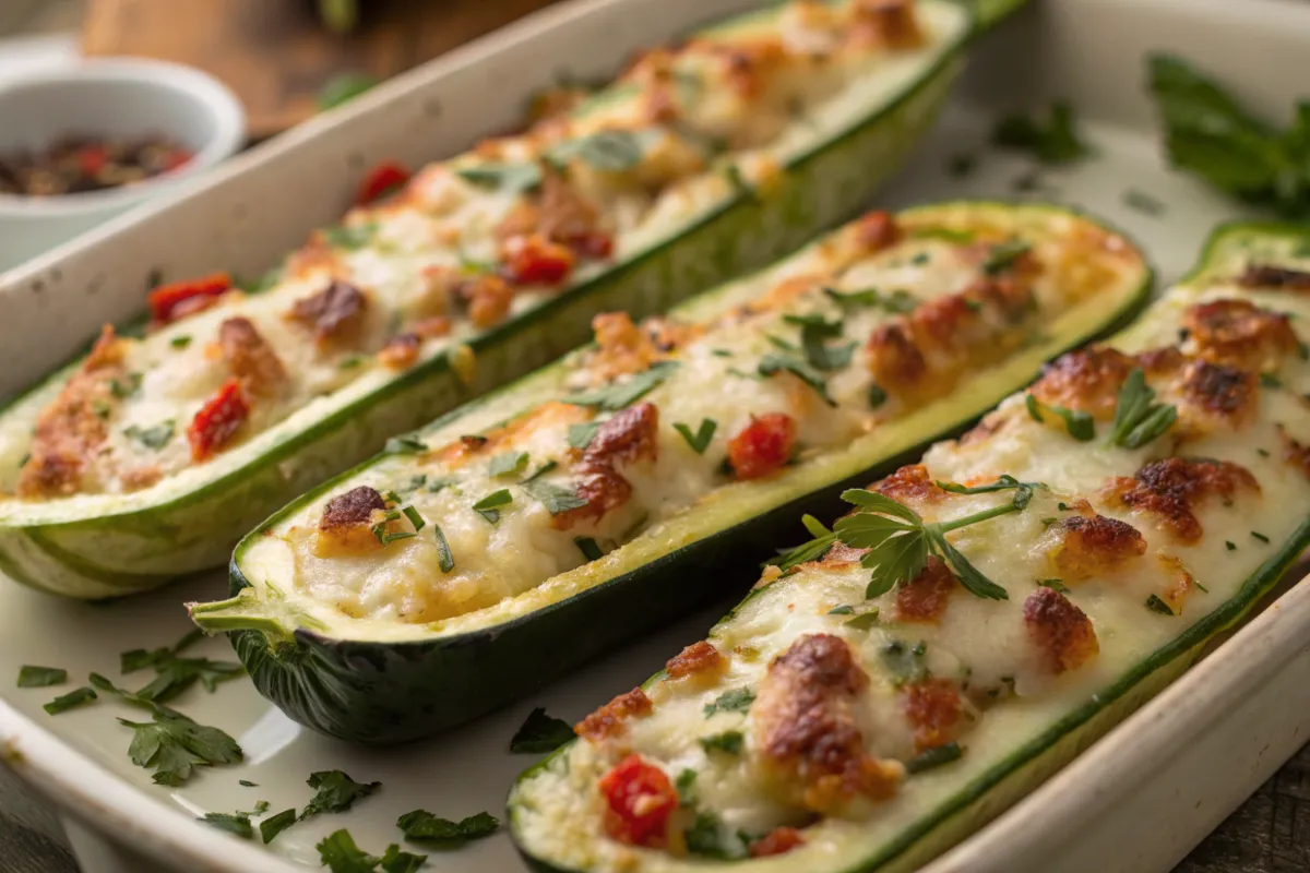The Best Stuffed Zucchini with Ground Turkey: Easy and Done in 45 Minutes