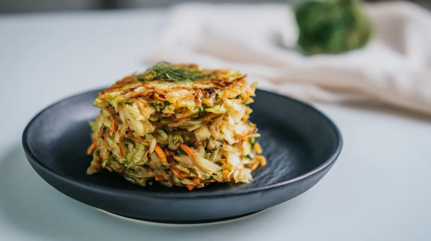 Fermented Cabbage Steak (Air Fryer)