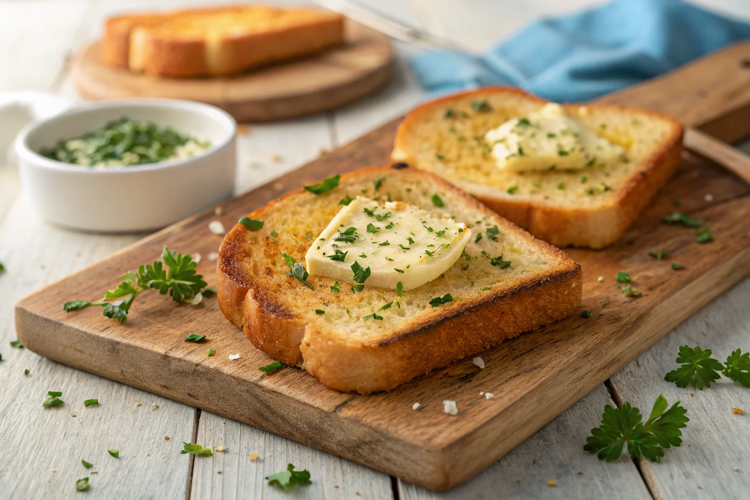 Texas Toast with Garlic Butter: Easy, Crispy, Golden Perfection