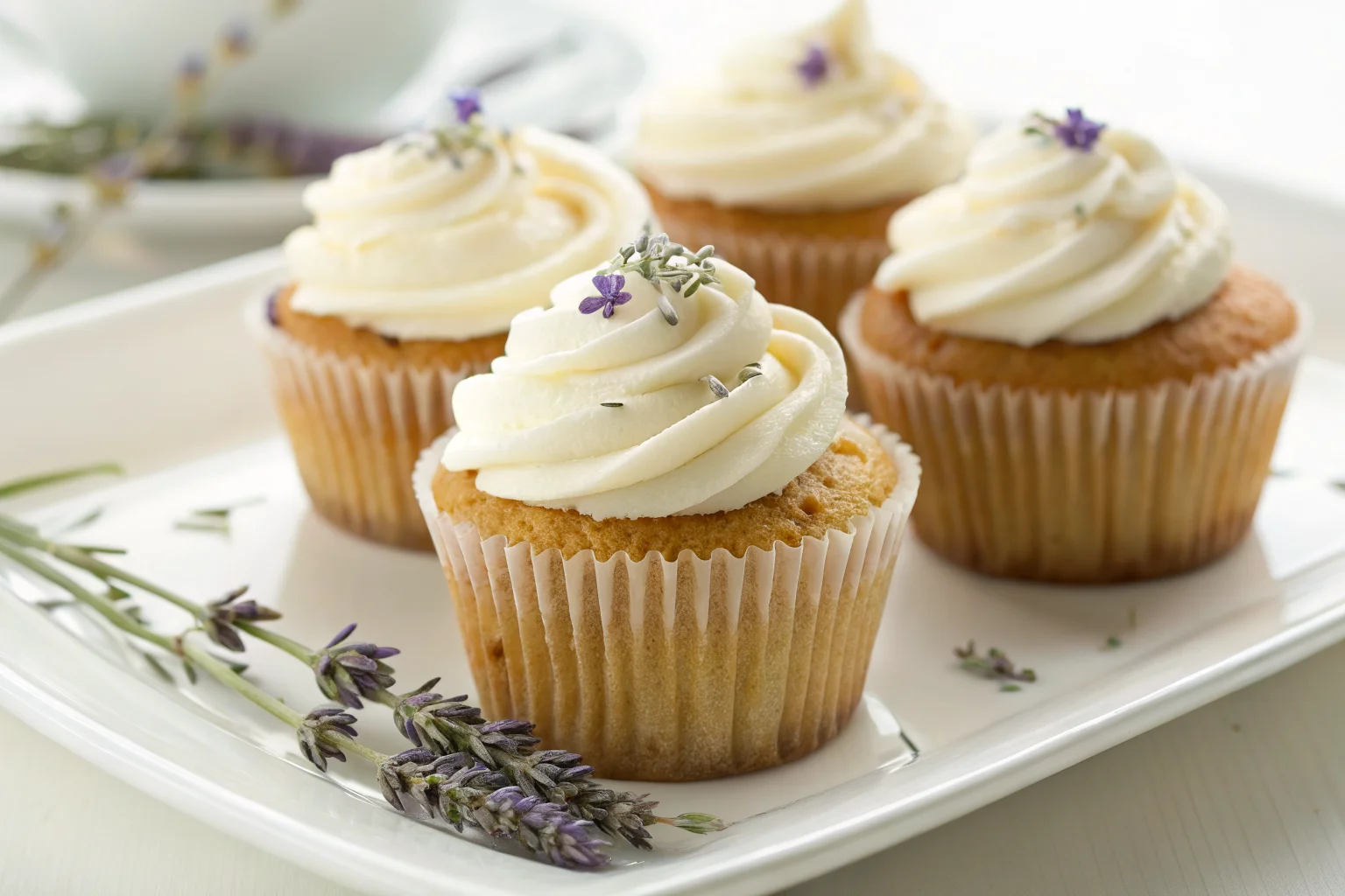 Easy Honey Lavender Cupcakes That Elevate Your Brunch Game