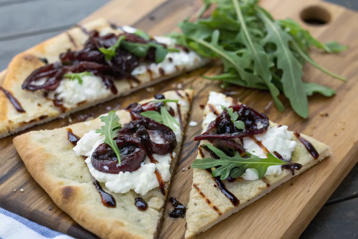 Caramelized Onion & Lentil Flatbread