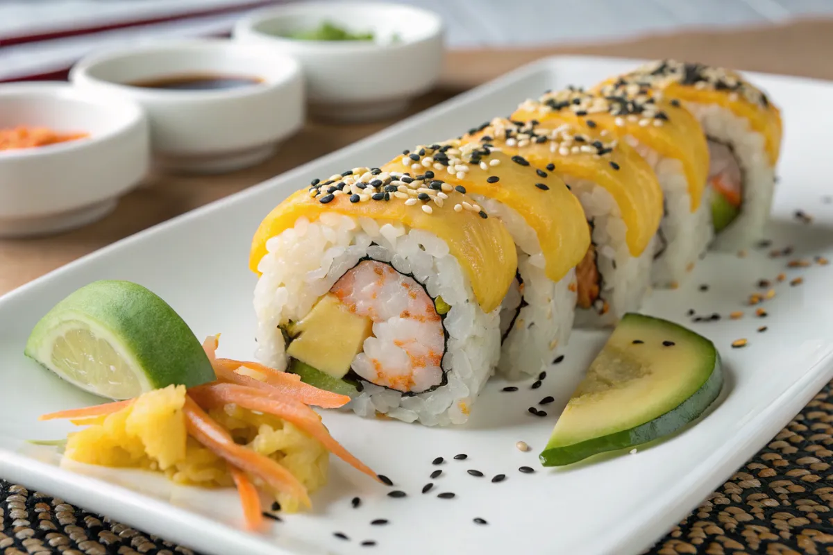 Mango Shrimp Roll