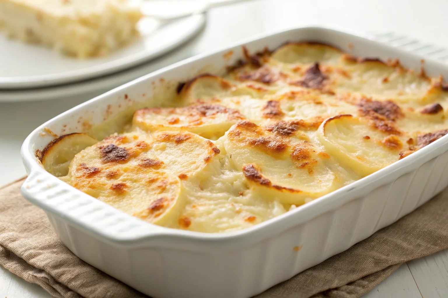 Scalloped Potatoes au Gratin
