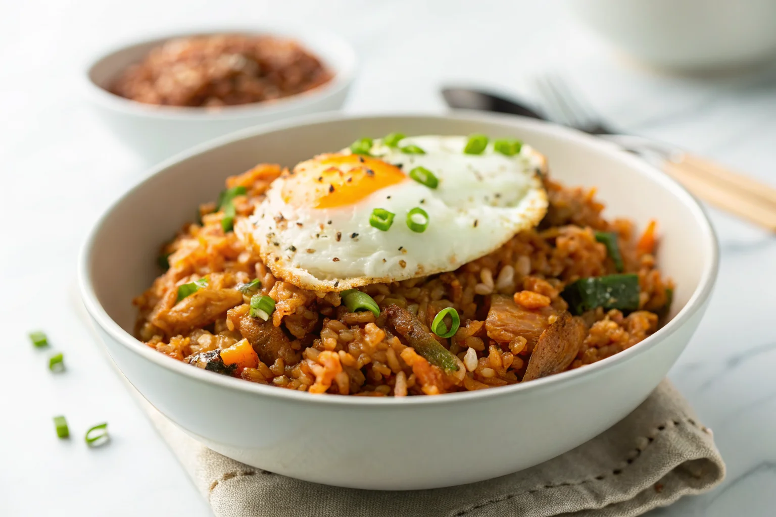 How To Make Crispy Kimchi Fried Rice Recipe with Bold Flavor