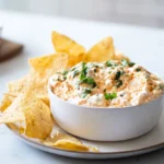 Buffalo Chicken Dip with Tortilla Chips