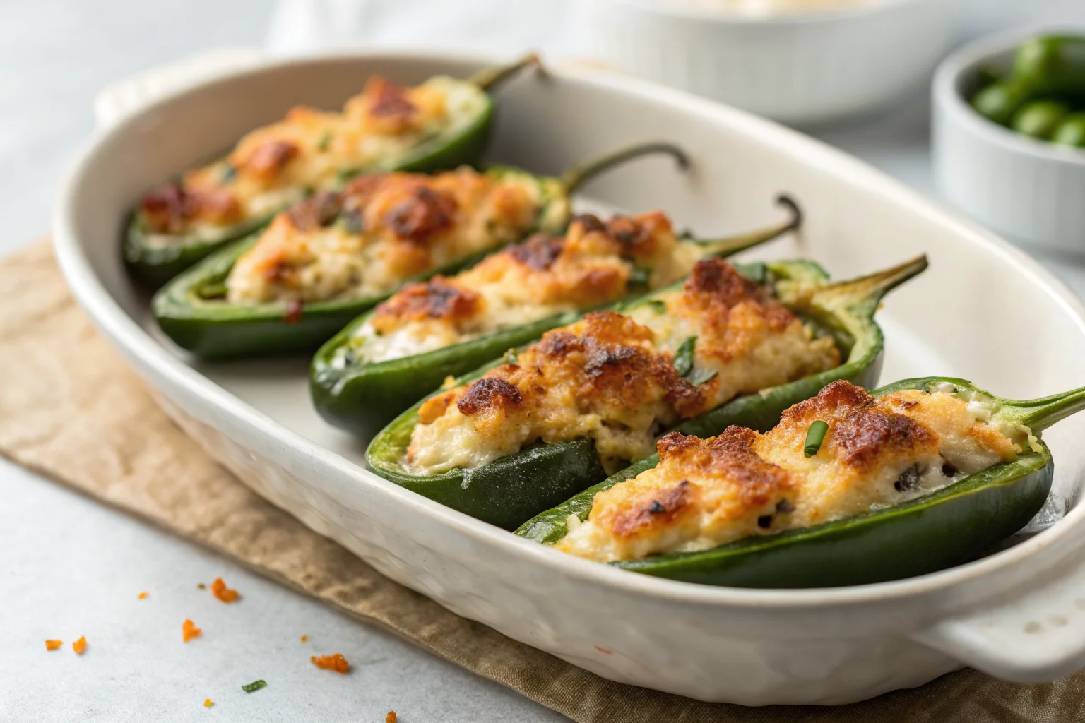 Sweet and Spicy Jalapeño Poppers