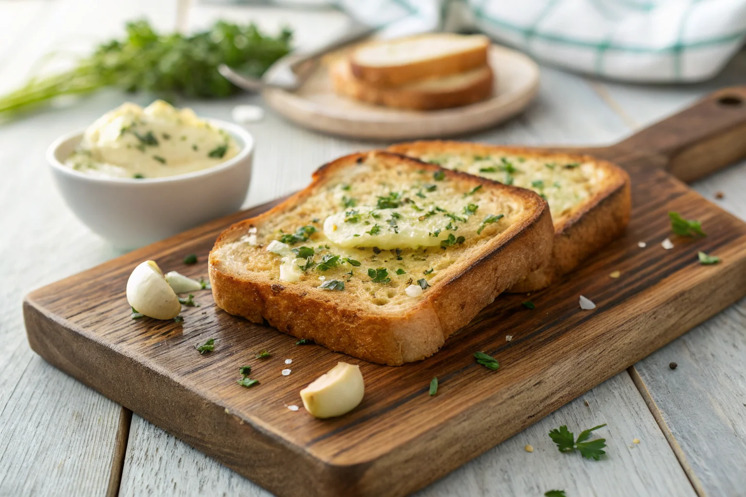 Texas Toast with Garlic Butter