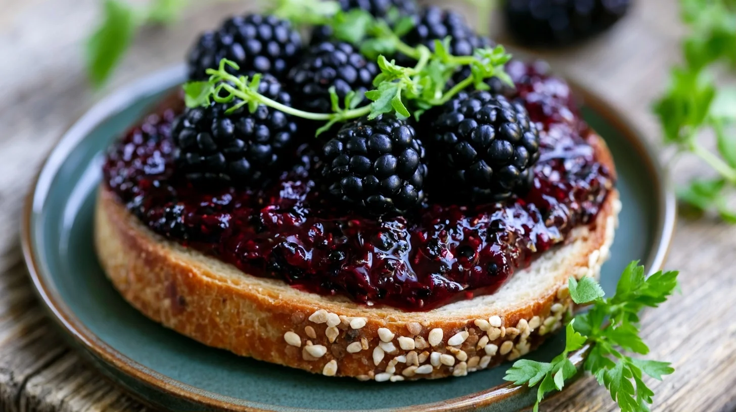 Homemade Blackberry Jam Recipe with A Perfect Texture