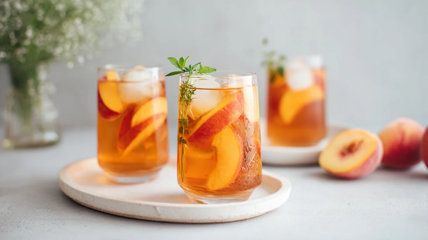 Peach Sweet Iced Tea: The Best Refreshing Summer Beverage