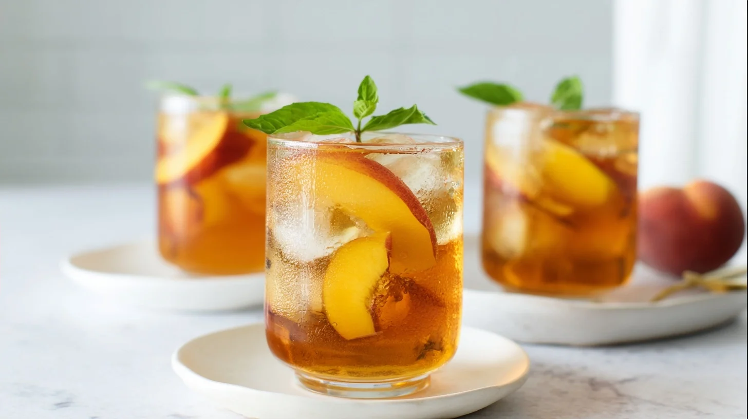 Peach Sweet Iced Tea