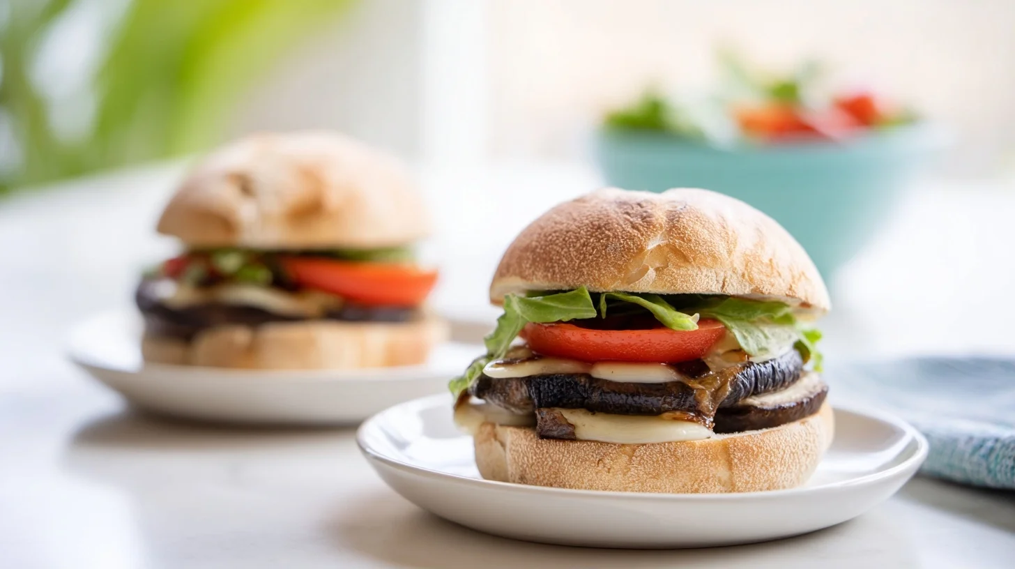 How to Make Grilled Portobello Mushroom Burgers with Balsamic Marinade