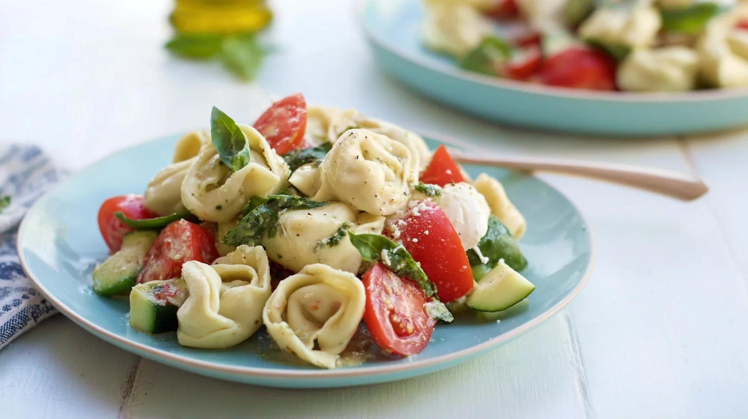 Tortellini Caprese Pasta Salad