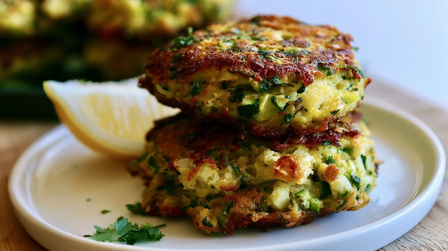 Crispy Zucchini Fritters
