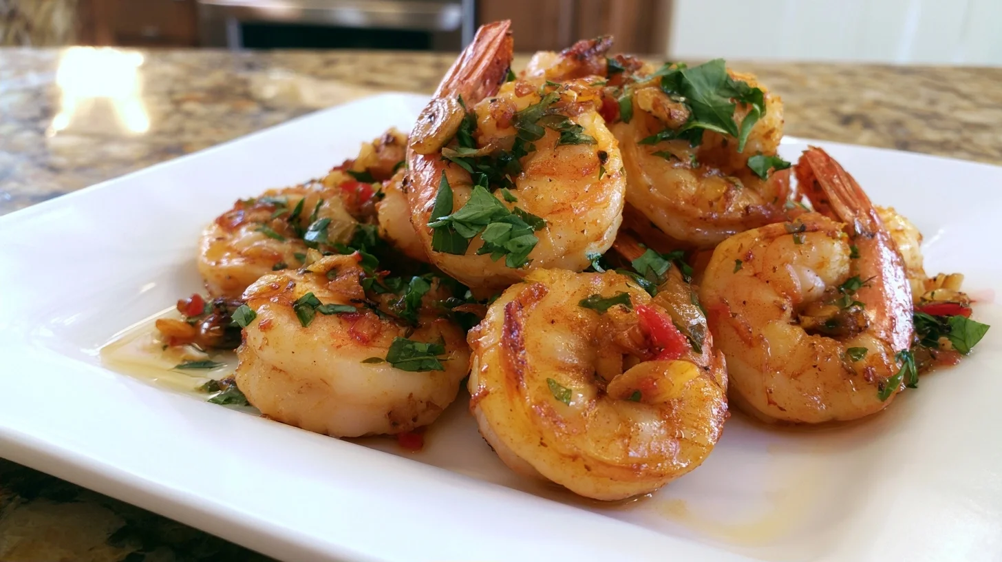 Blackstone Garlic Shrimp